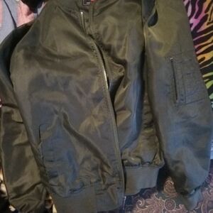 Men's Olive Bomber Jacket